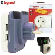 Legrand 2xUsb Şarj'lı Akım Korumalı Priz Legrand 2xUsb Şarj'lı Akım Korumalı Priz