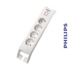 Philips SPN 3040C-10 4'lü Akım Korumalı Priz Philips SPN 3040C-10 4'lü Akım Korumalı Priz